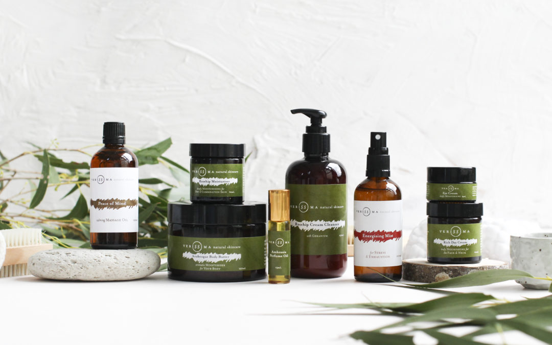 Natural Skin Care Products | Group Shot | Verissima Natural Skincare